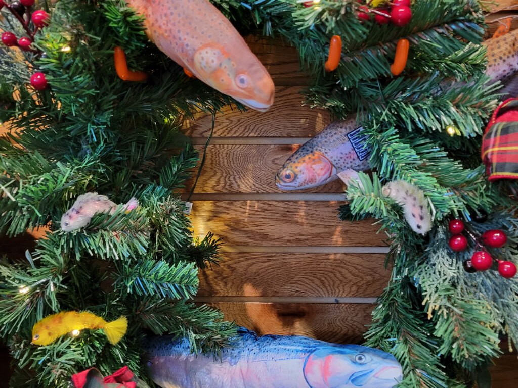 Fish wreath